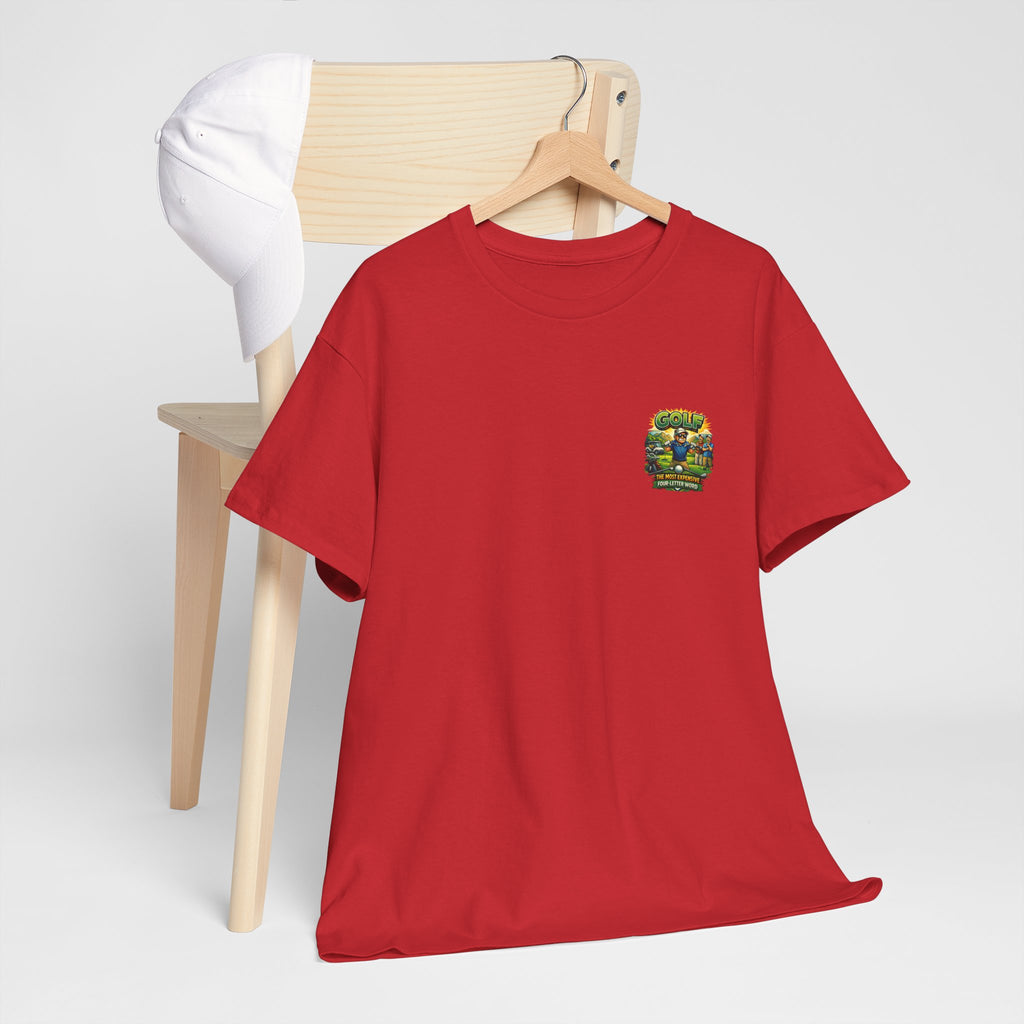 Golf 'The Most Expensive Four‑Letter Word' Comic T‑Shirt
