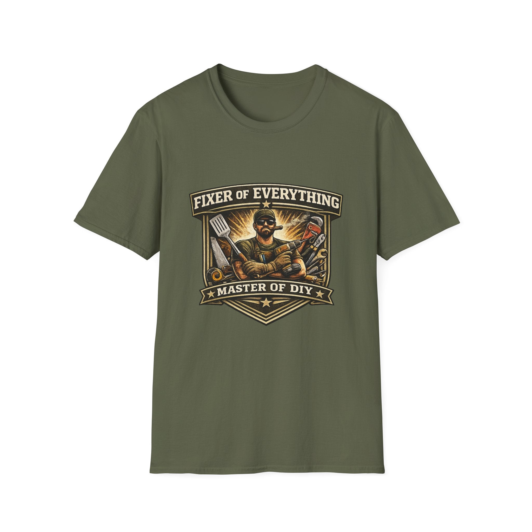Fixer of Everything T-Shirt — Master of DIY Graphic Tee