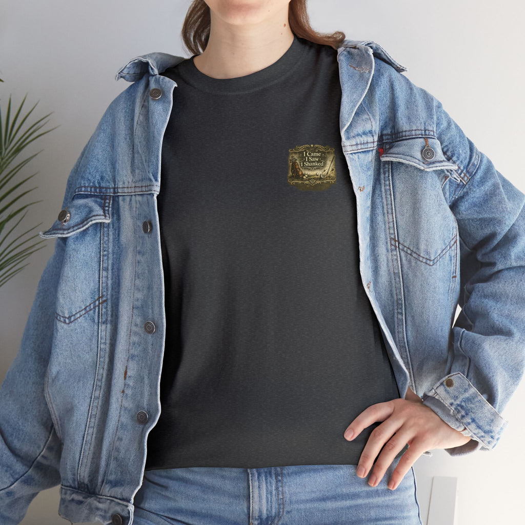 I Came I Saw I Shanked T‑Shirt — Funny Golf Vintage  Tee