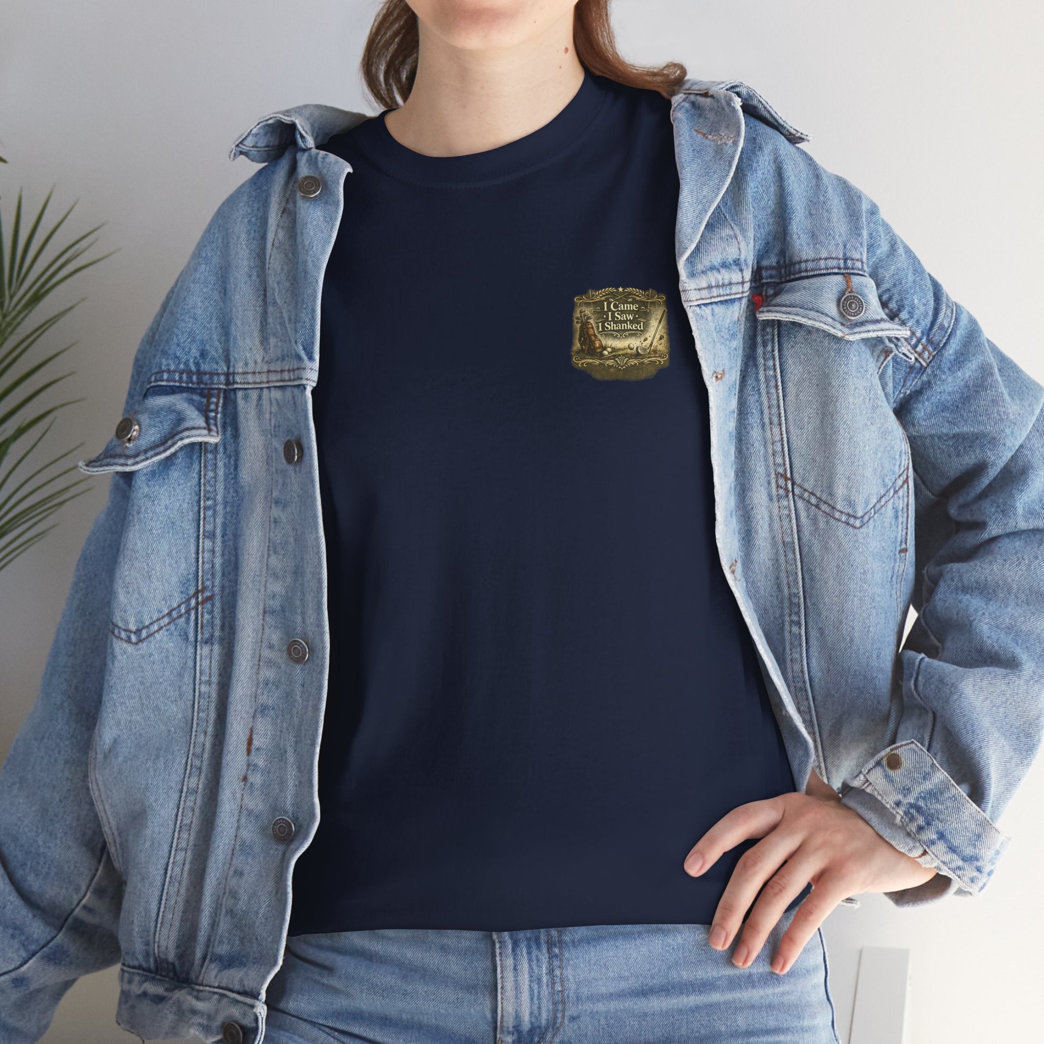 I Came I Saw I Shanked T‑Shirt — Funny Golf Vintage  Tee