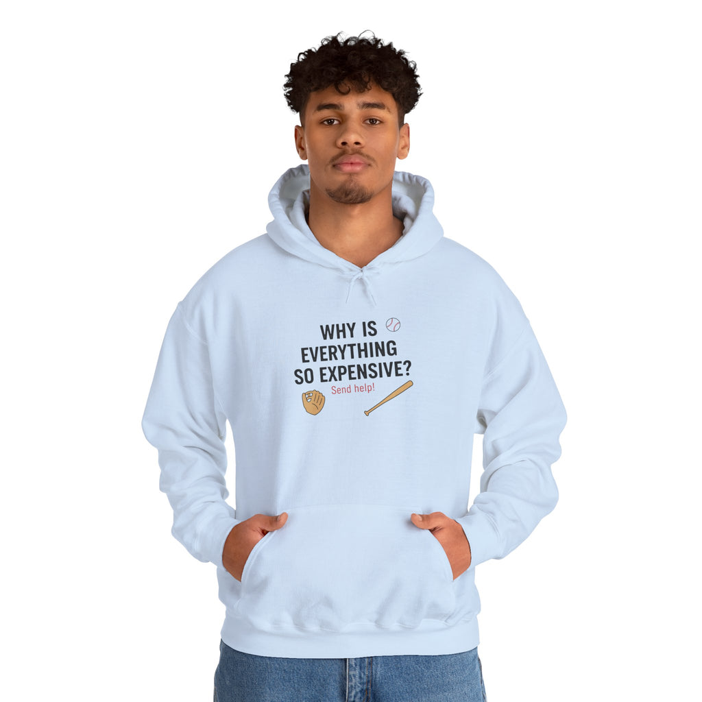 Why Is Everything So Expensive? Hoodie | Cost of Living, Broke Life Humor