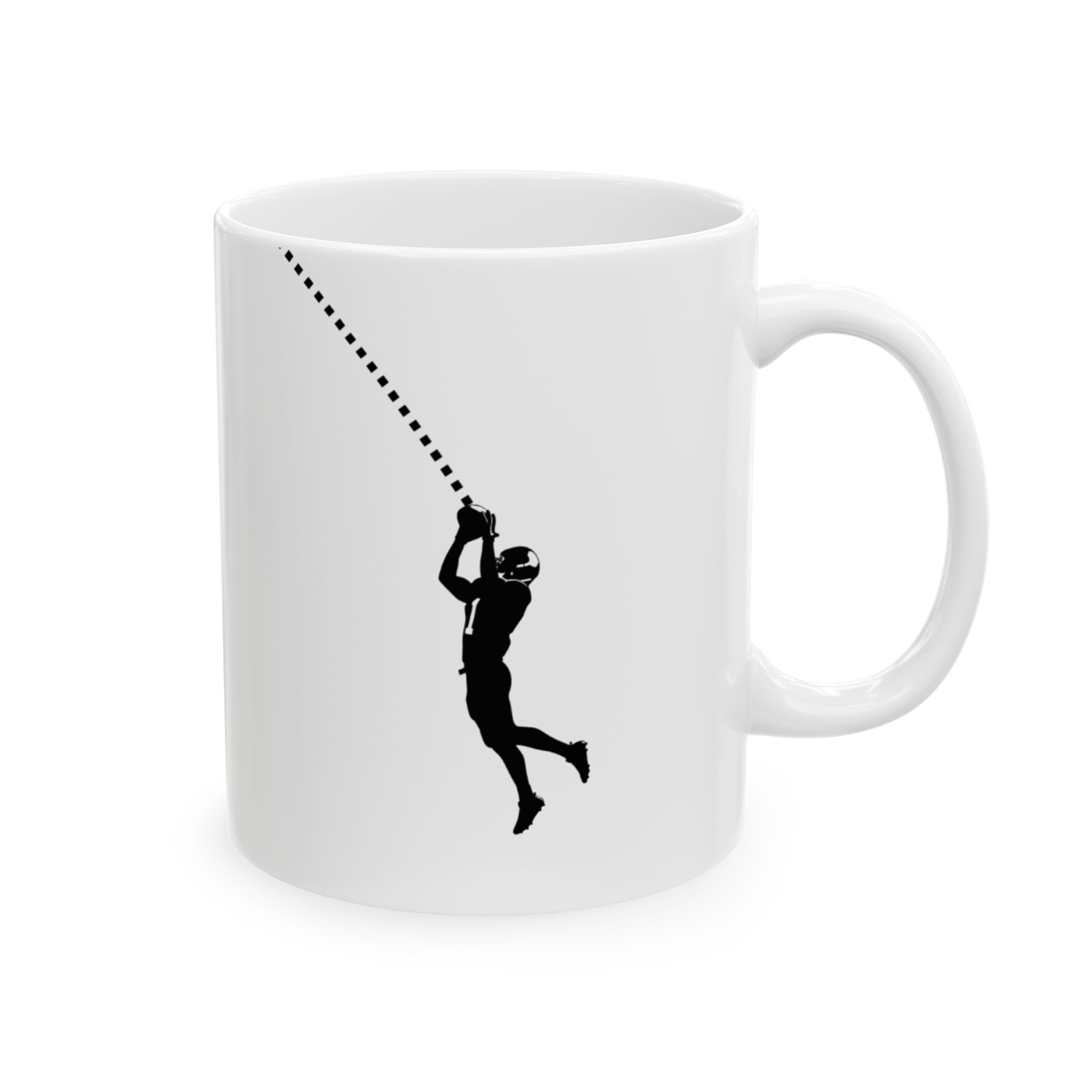 Funny Coffee Mug - 'Touchdown'(11oz)