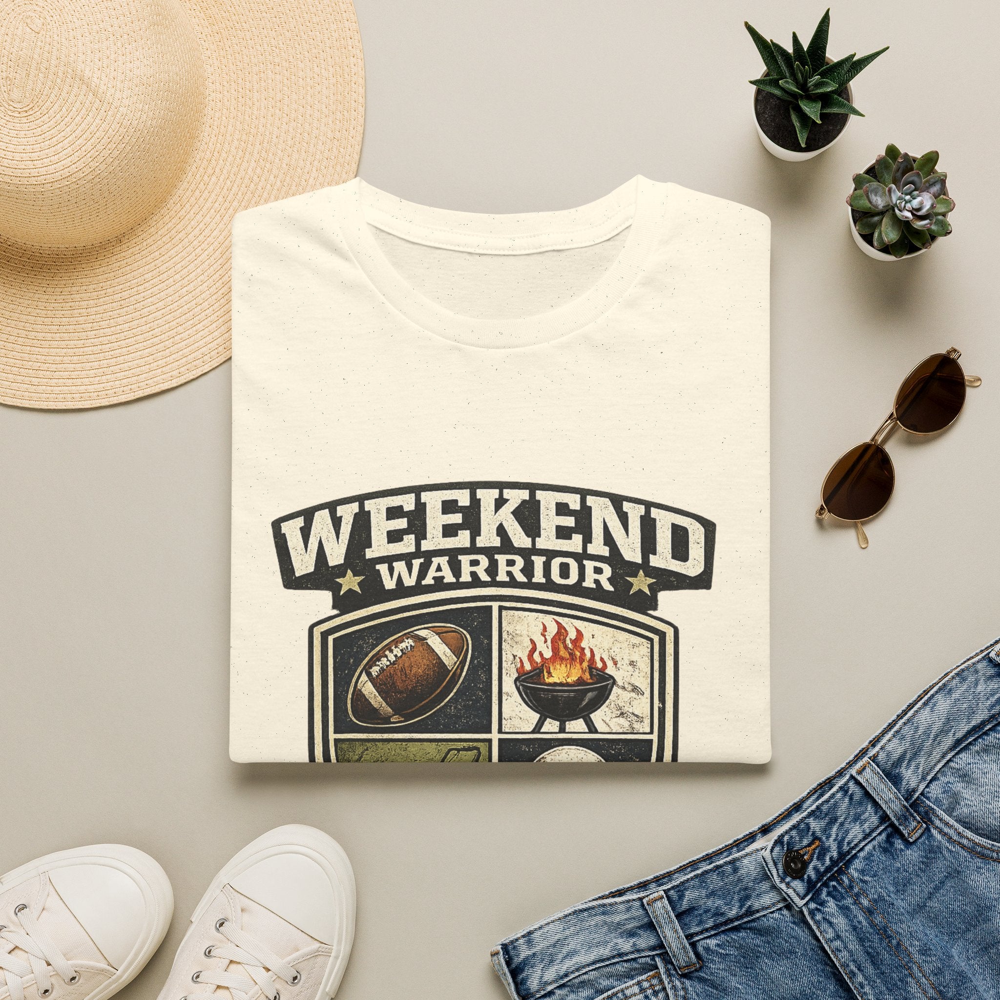 Weekend Warrior Dad League T-Shirt