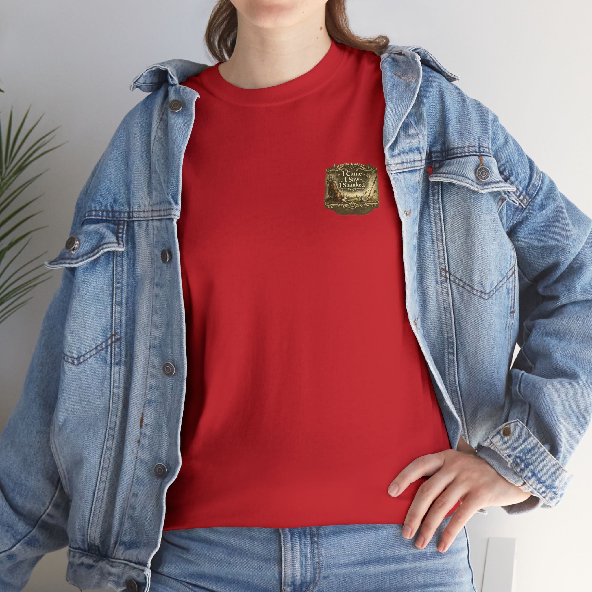 I Came I Saw I Shanked T‑Shirt — Funny Golf Vintage  Tee