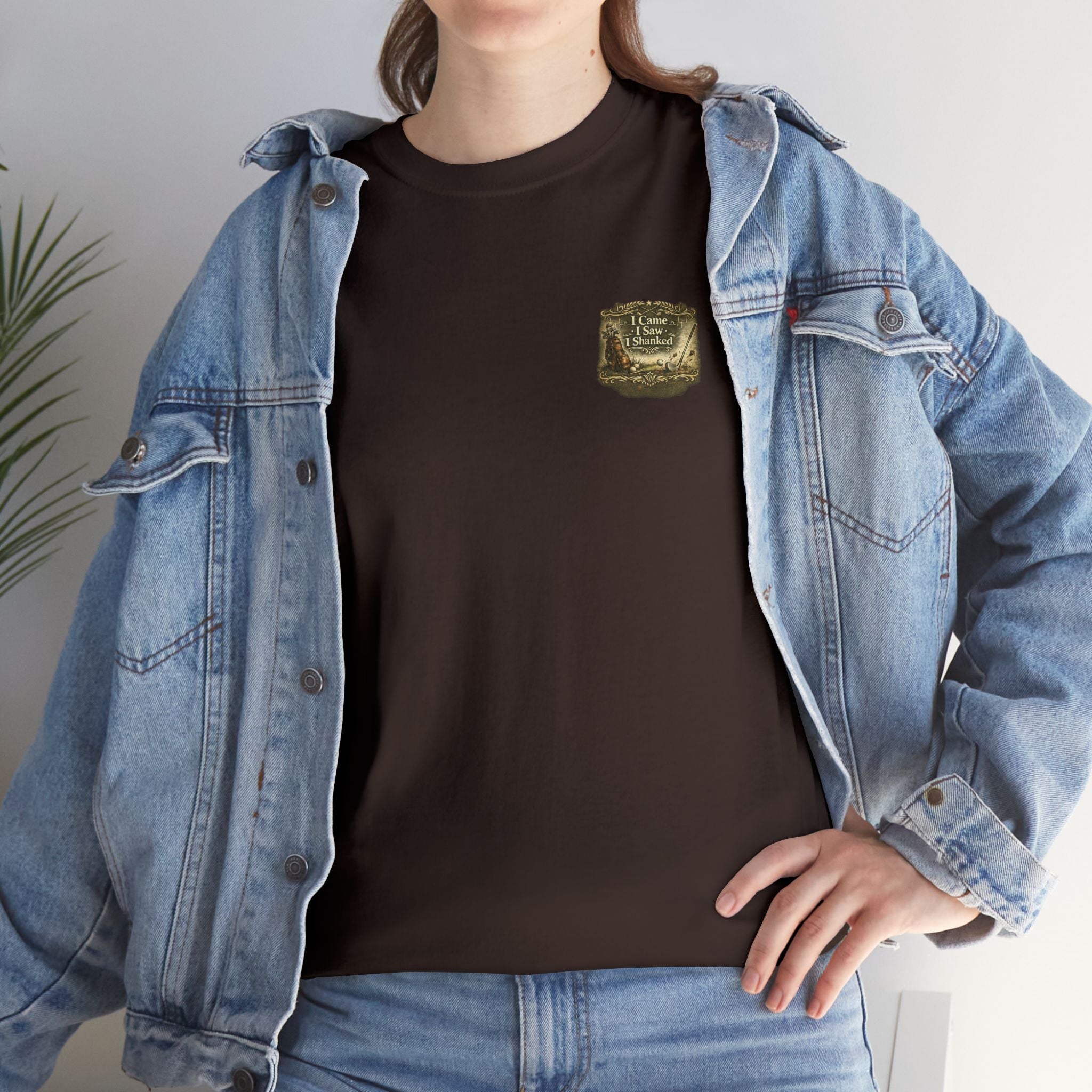 I Came I Saw I Shanked T‑Shirt — Funny Golf Vintage  Tee