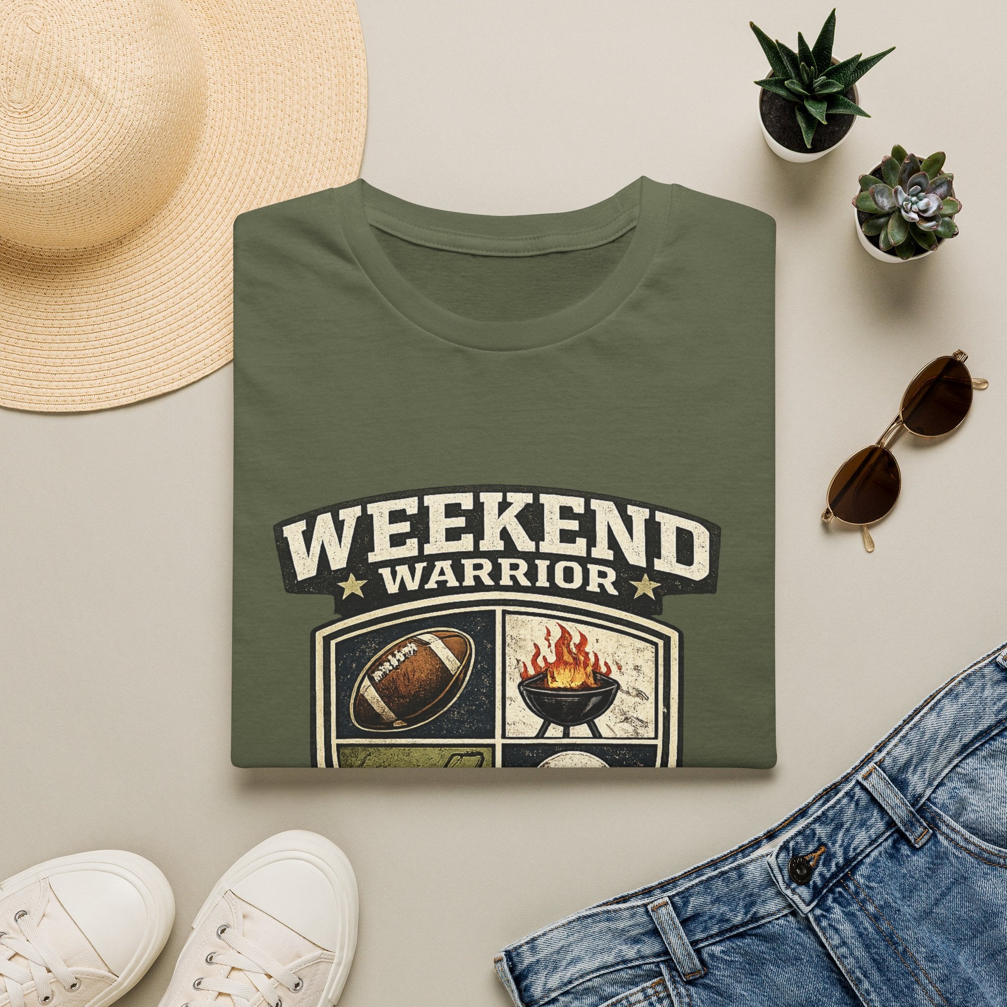 Weekend Warrior Dad League T-Shirt