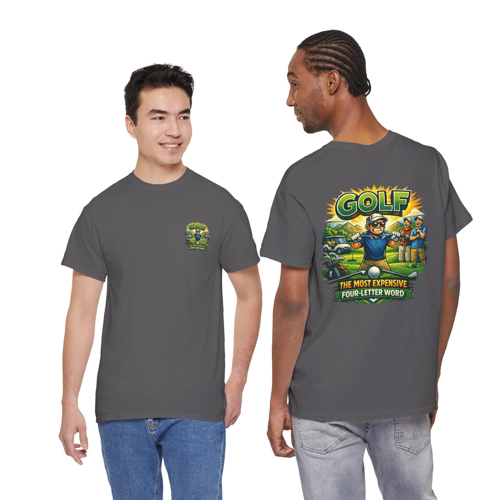 Golf 'The Most Expensive Four‑Letter Word' Comic T‑Shirt