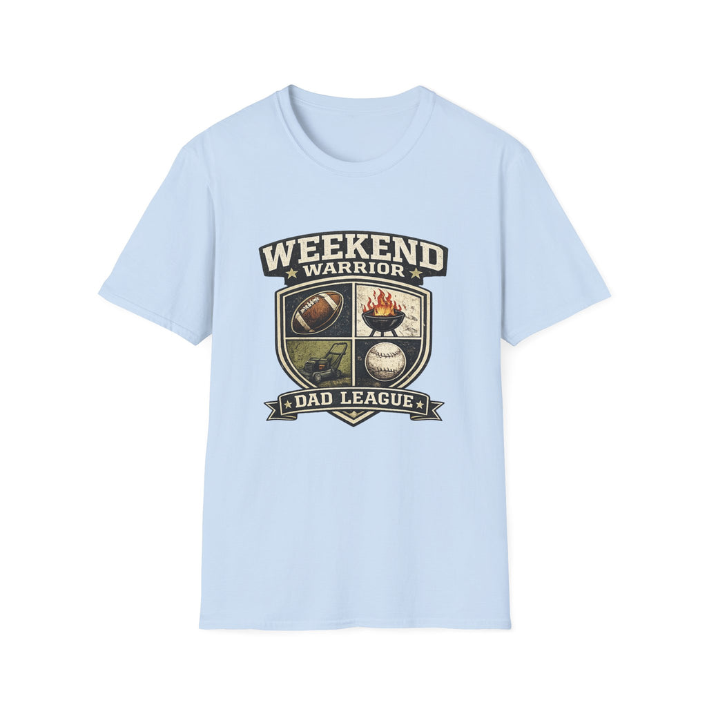 Weekend Warrior Dad League T-Shirt