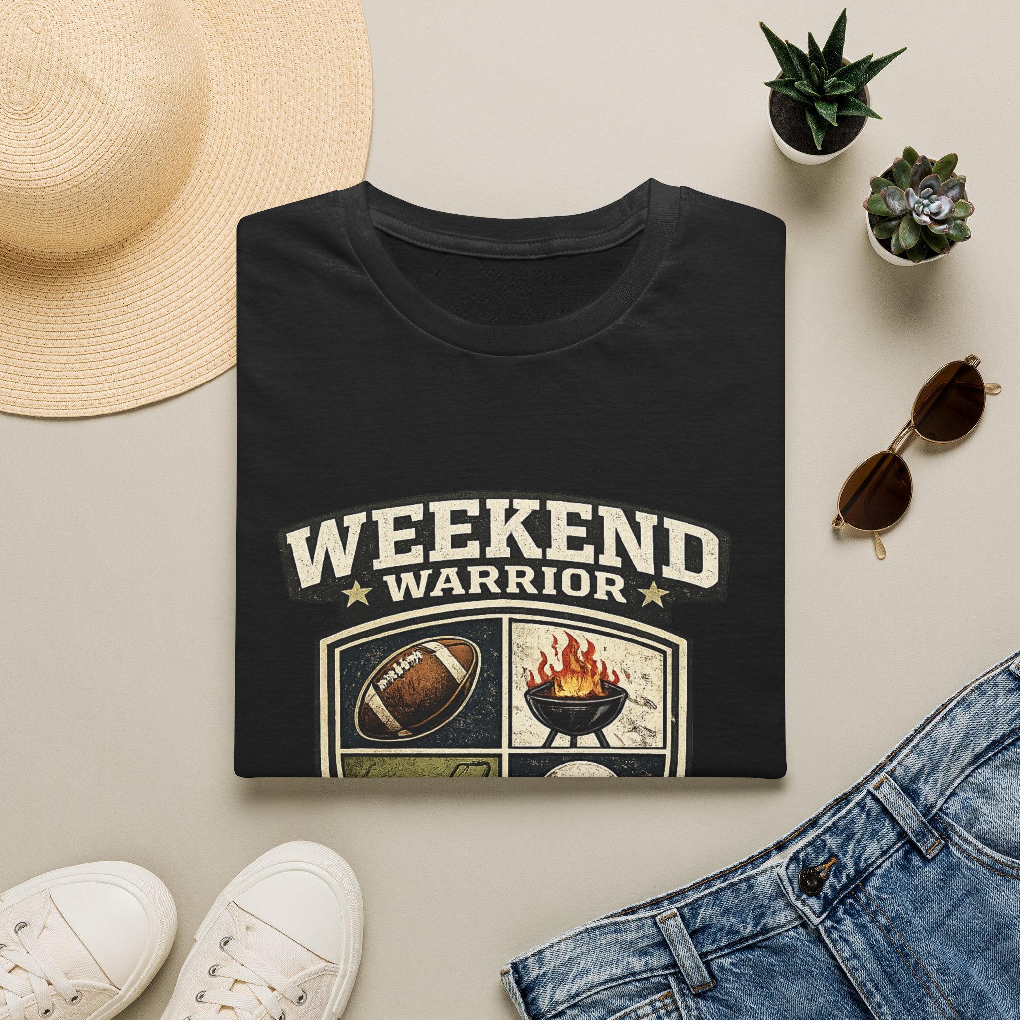 Weekend Warrior Dad League T-Shirt