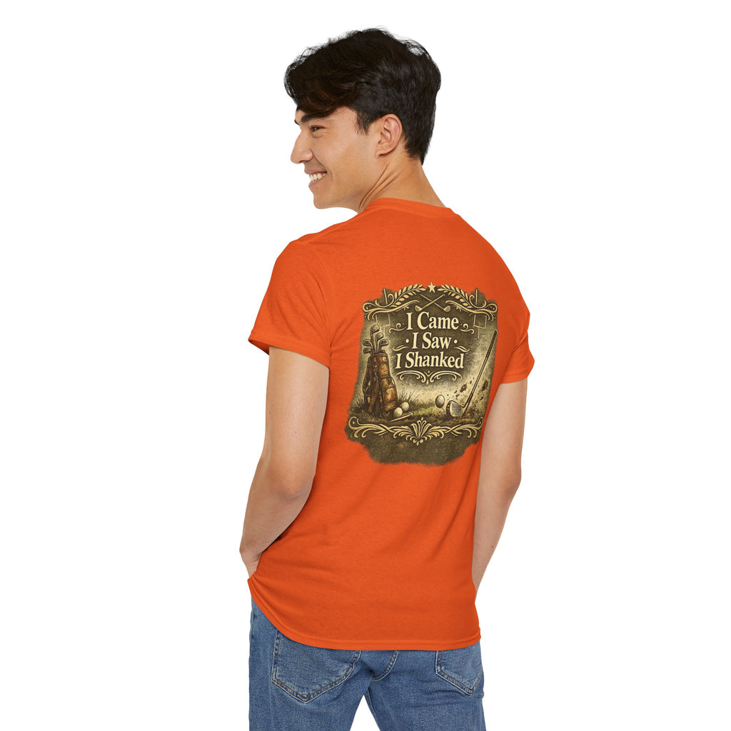I Came I Saw I Shanked T‑Shirt — Funny Golf Vintage  Tee