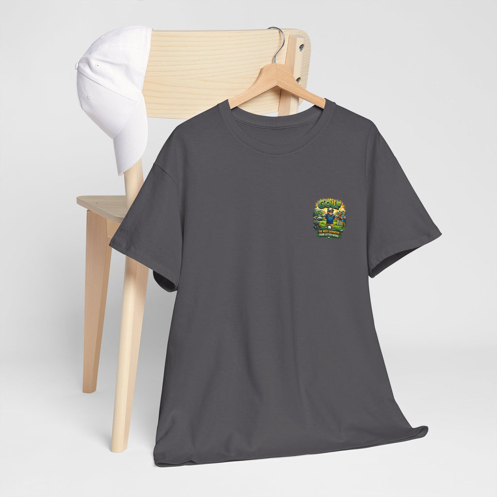 Golf 'The Most Expensive Four‑Letter Word' Comic T‑Shirt
