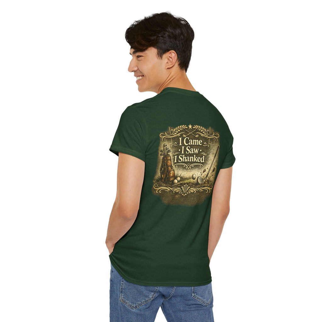 I Came I Saw I Shanked T‑Shirt — Funny Golf Vintage  Tee