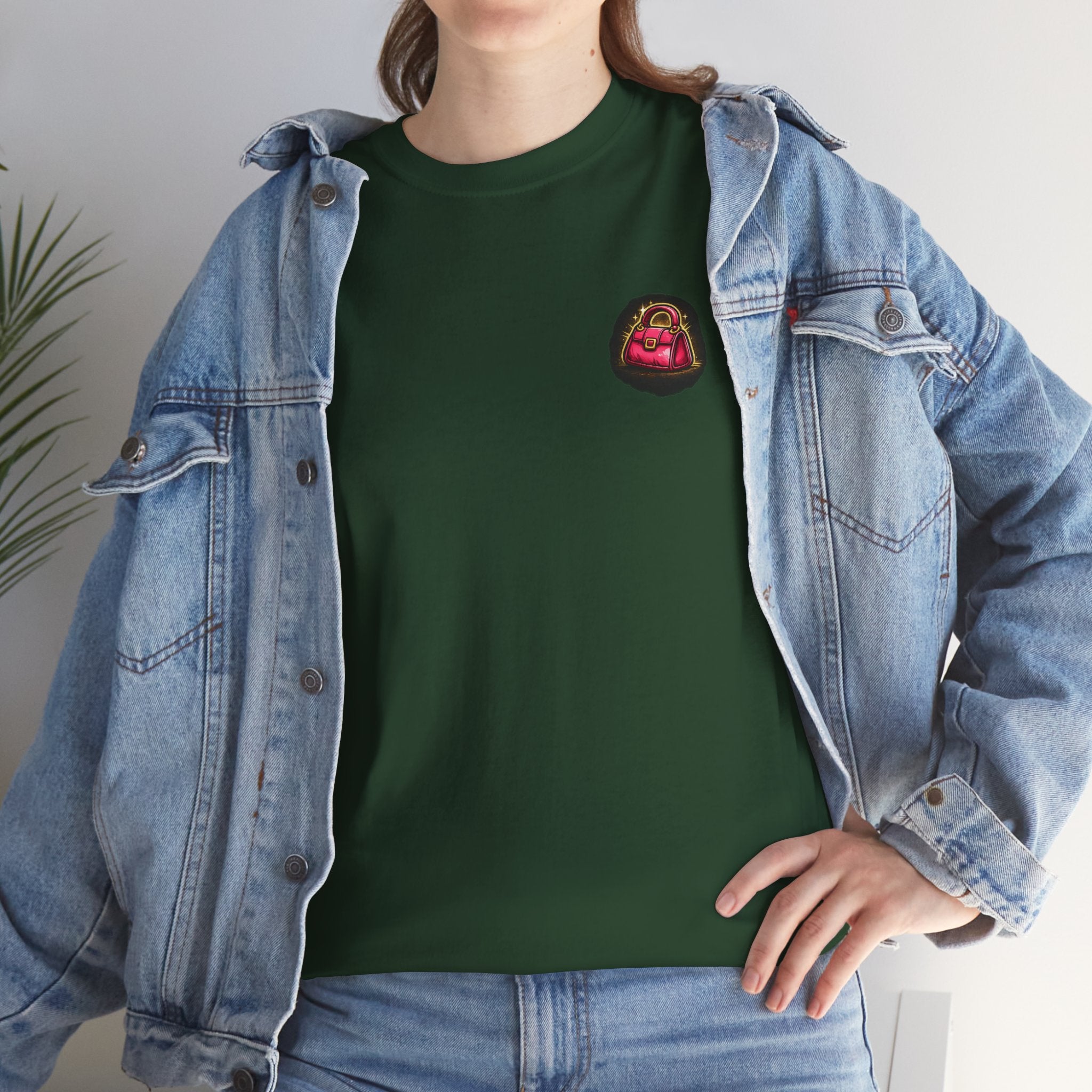 Golf Humor T-Shirt — “Hit It With Your Purse Next Time!” Funny Retro Golf Tee