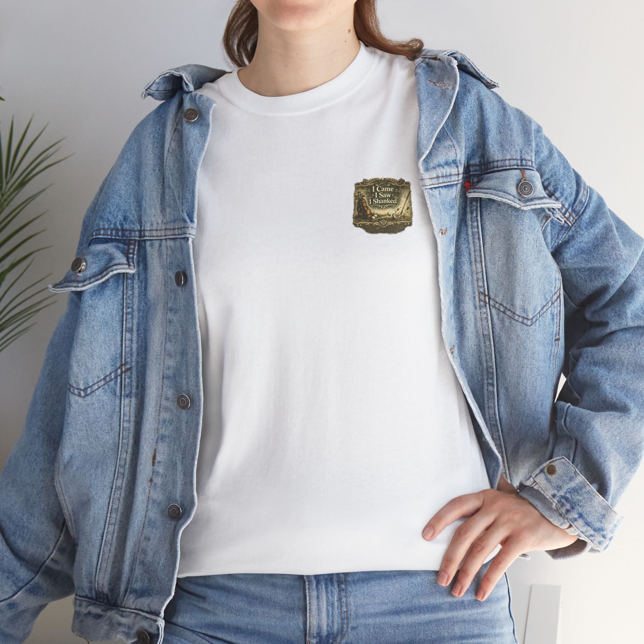 I Came I Saw I Shanked T‑Shirt — Funny Golf Vintage  Tee