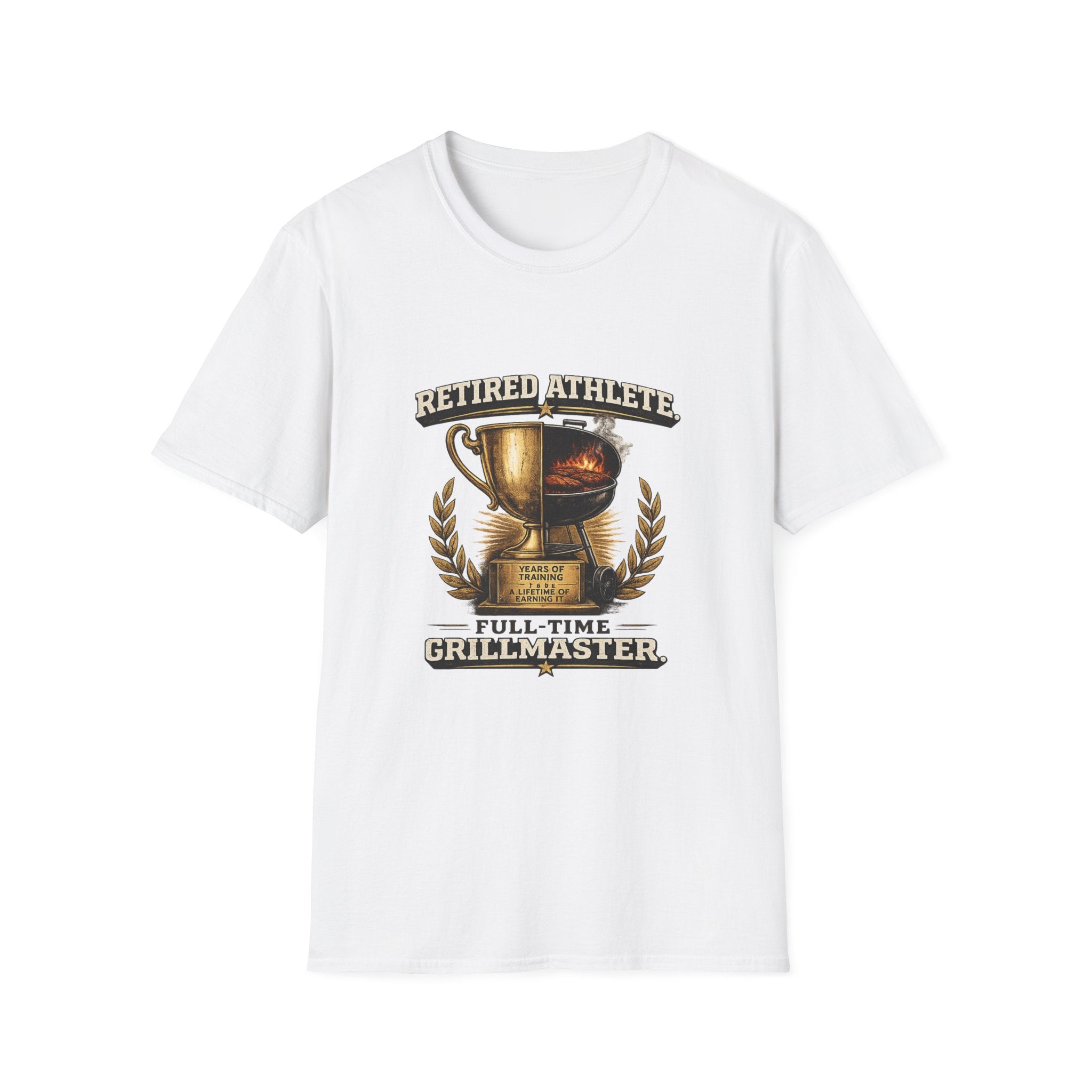 Retired Athlete Full-Time Grillmaster T-Shirt