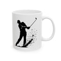 Golf Is Easy Ceramic Mug — Funny Golf Quote Coffee Cup (11oz)