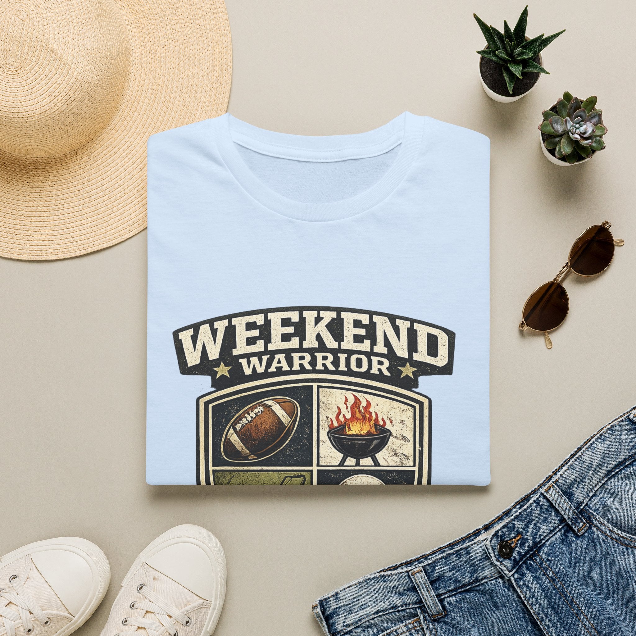 Weekend Warrior Dad League T-Shirt