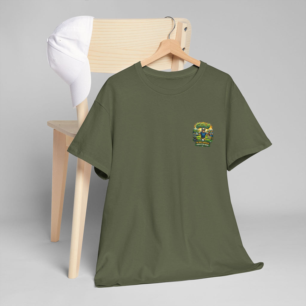 Golf 'The Most Expensive Four‑Letter Word' Comic T‑Shirt