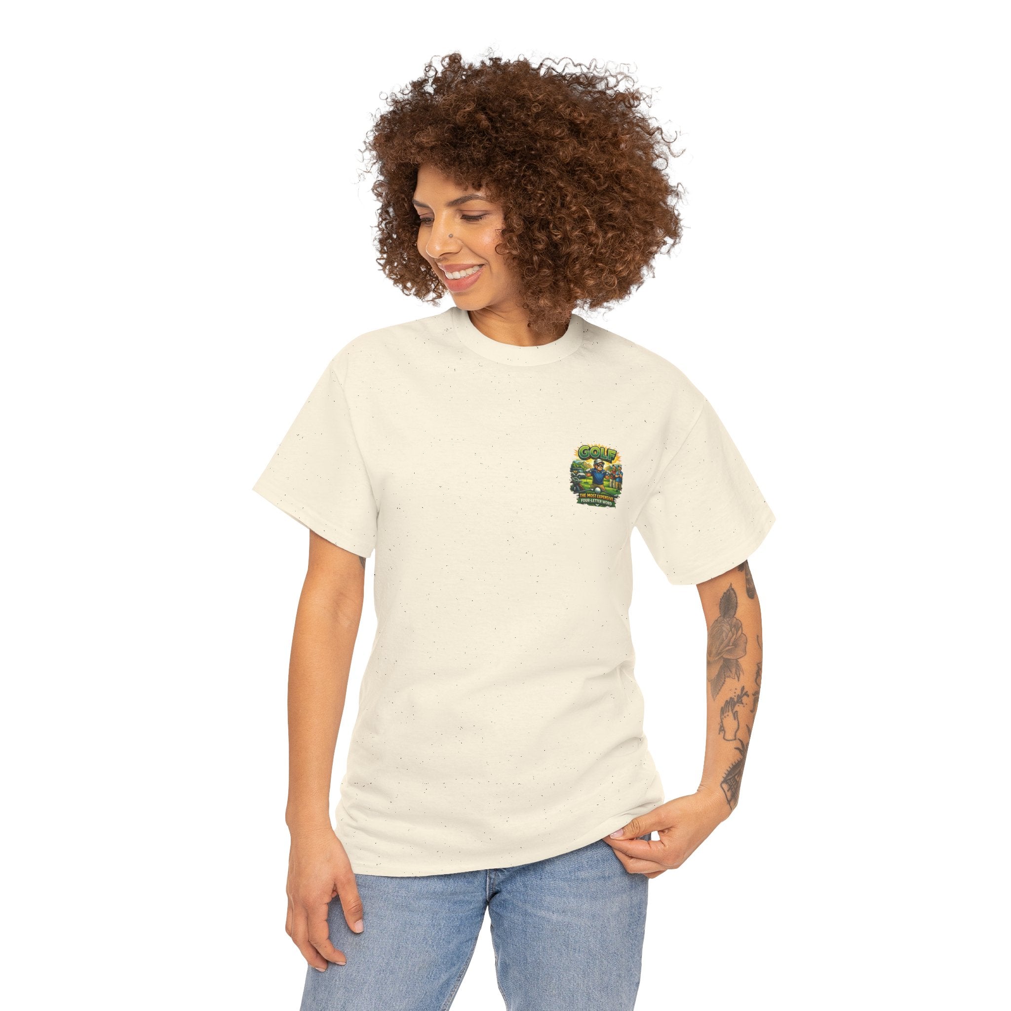 Golf 'The Most Expensive Four‑Letter Word' Comic T‑Shirt