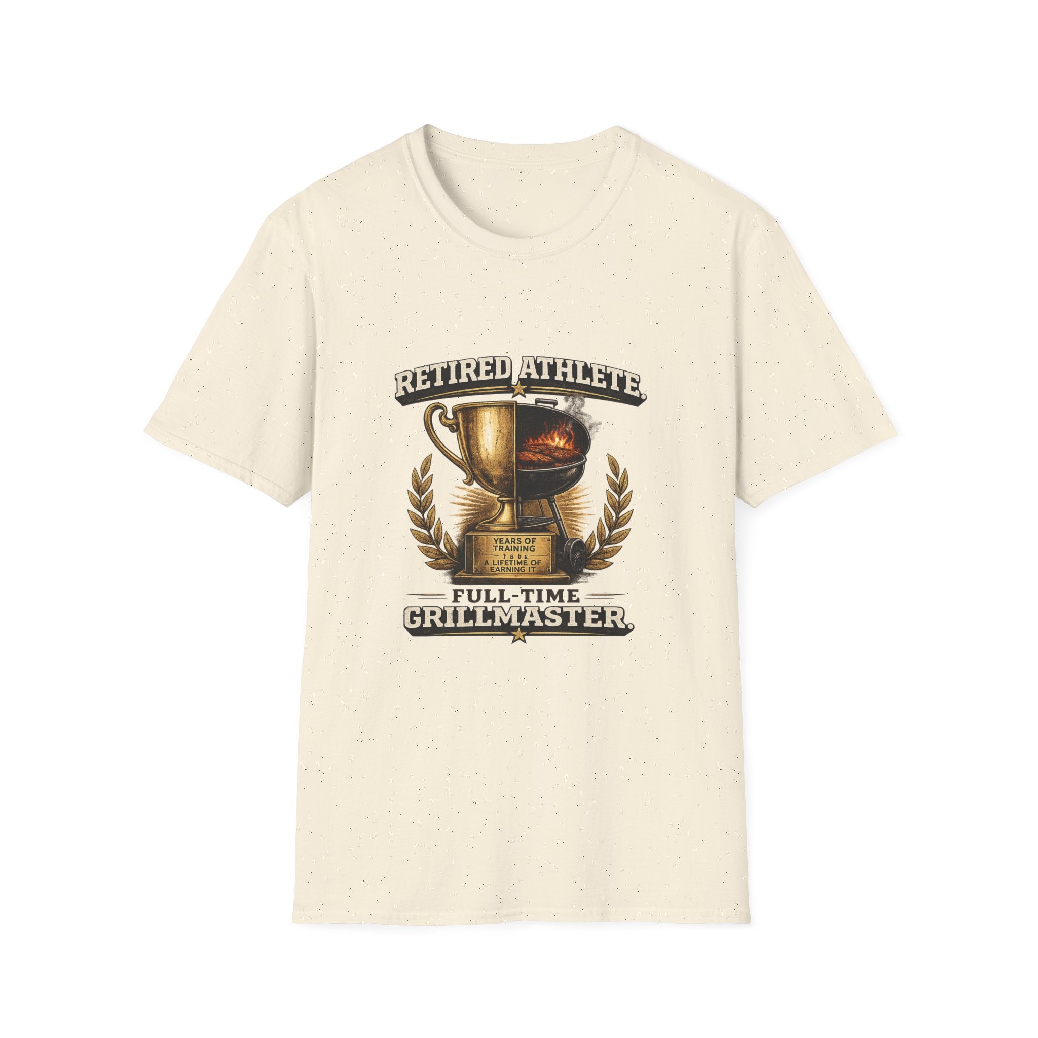Retired Athlete Full-Time Grillmaster T-Shirt