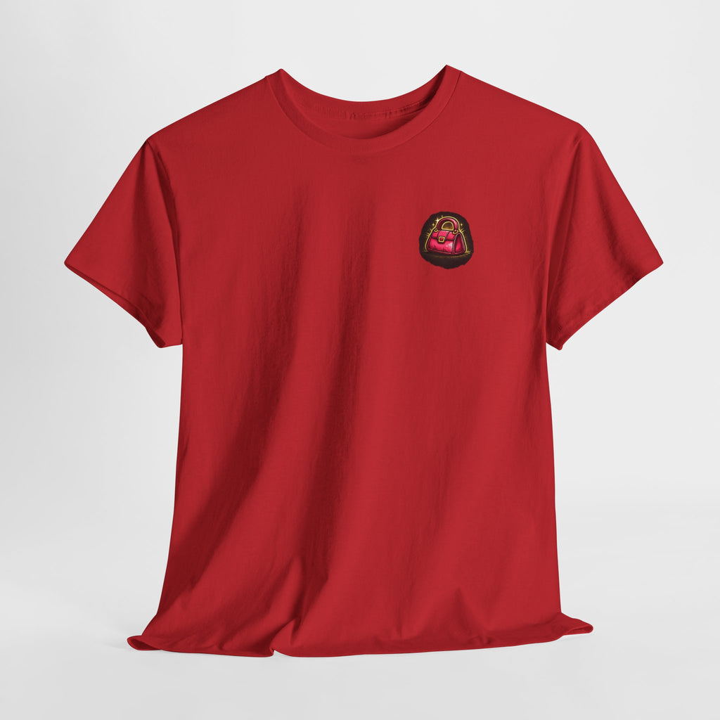 Golf Humor T-Shirt — “Hit It With Your Purse Next Time!” Funny Retro Golf Tee
