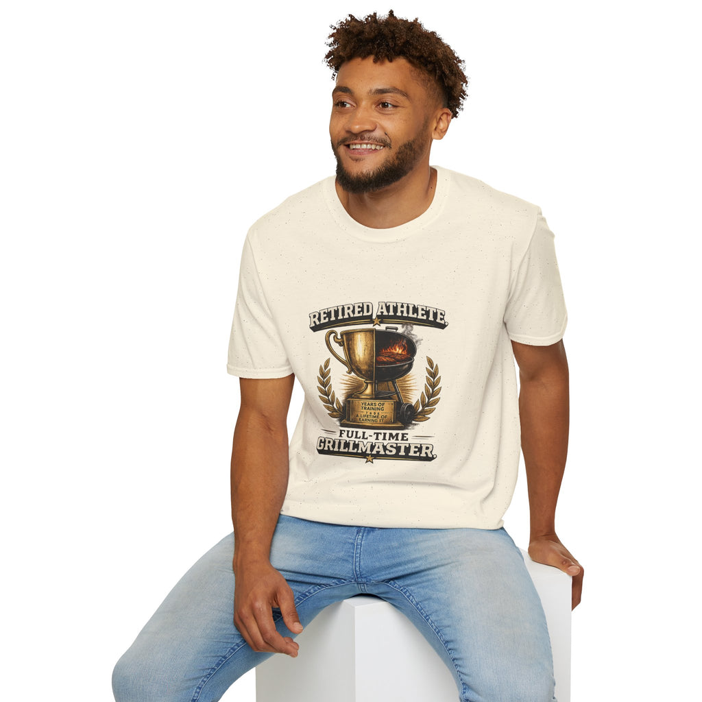 Retired Athlete Full-Time Grillmaster T-Shirt