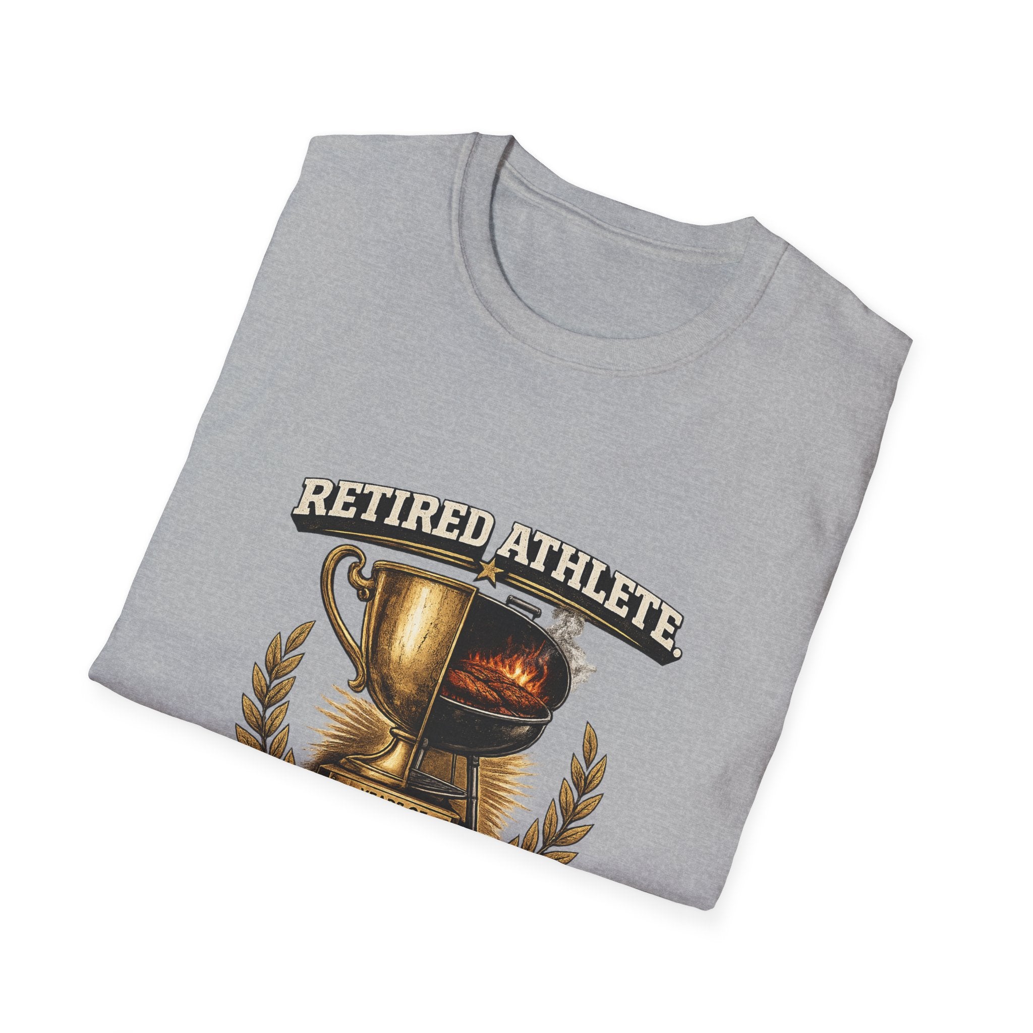 Retired Athlete Full-Time Grillmaster T-Shirt