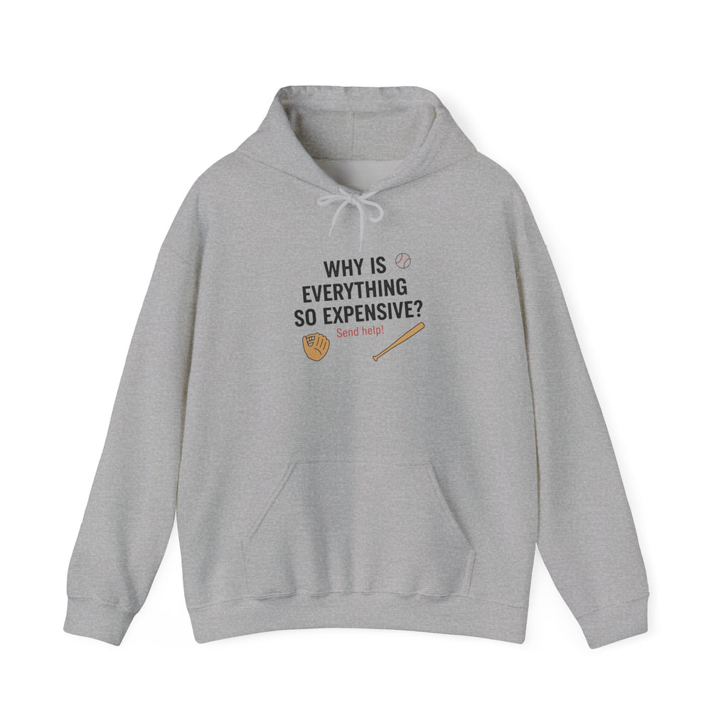 Why Is Everything So Expensive? Hoodie | Cost of Living, Broke Life Humor