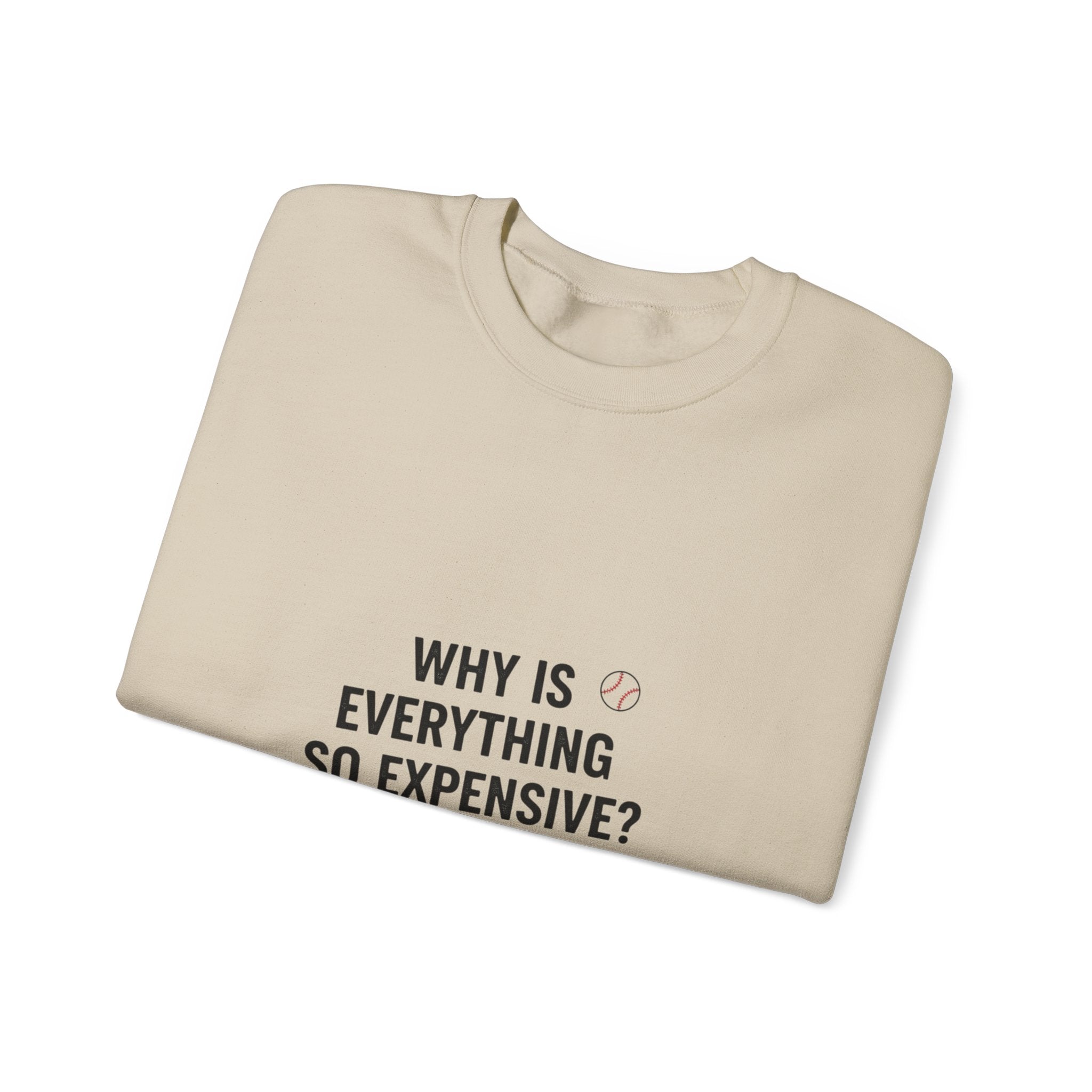 Why Is Everything So Expensive? Sweatshirt | Cost of Living, inflation memes