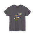 T-Shirt — Funny 'Who Left These?!' Mound of Seeds Cartoon Tee