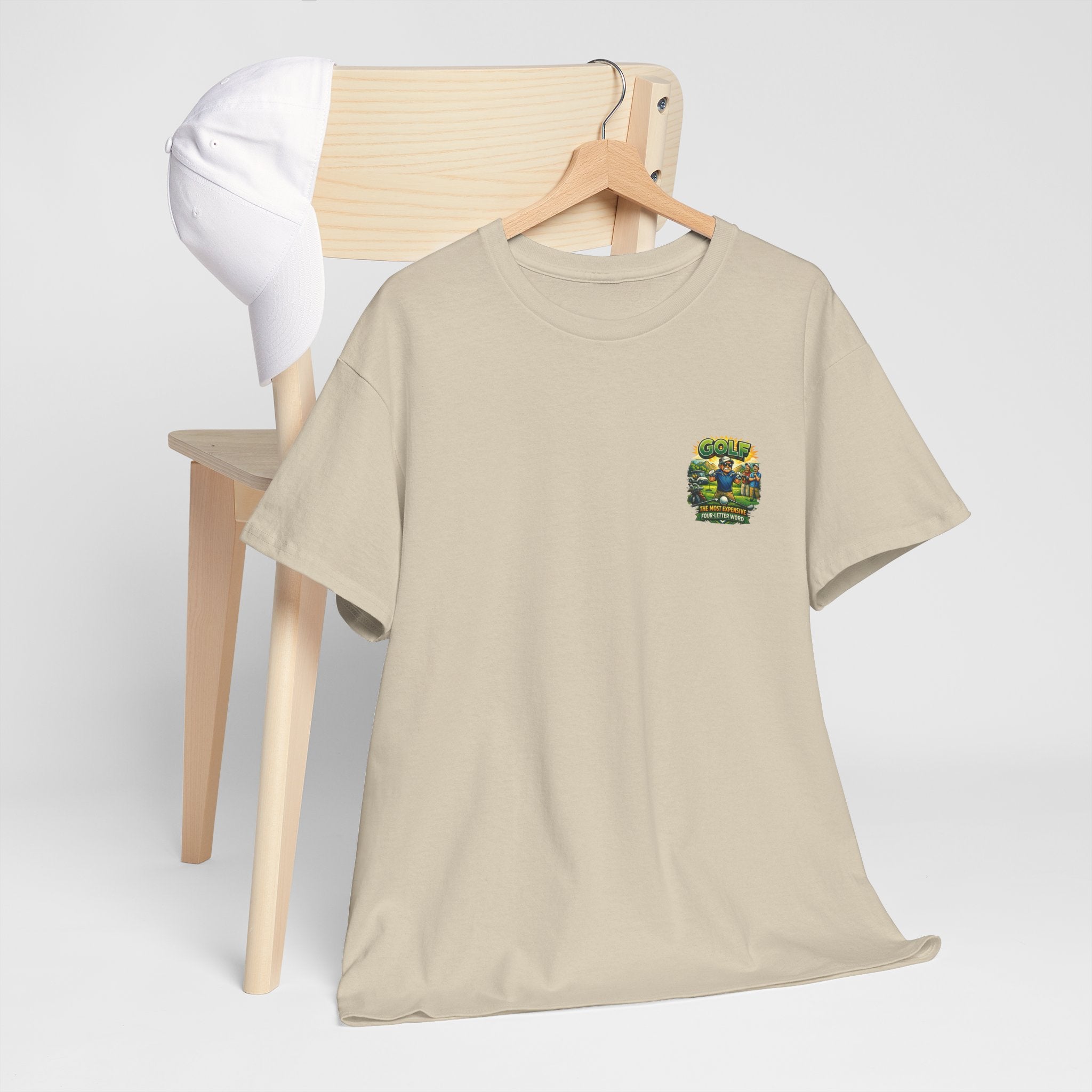 Golf 'The Most Expensive Four‑Letter Word' Comic T‑Shirt