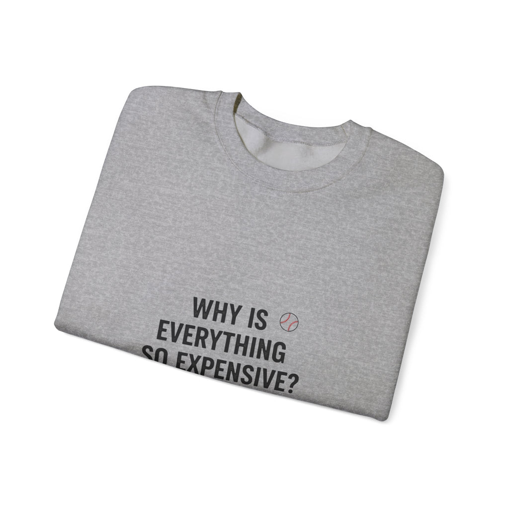 Why Is Everything So Expensive? Sweatshirt | Cost of Living, inflation memes