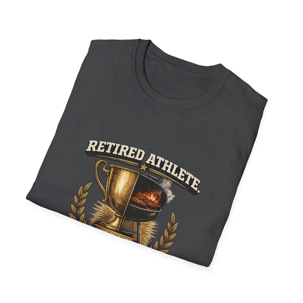Retired Athlete Full-Time Grillmaster T-Shirt