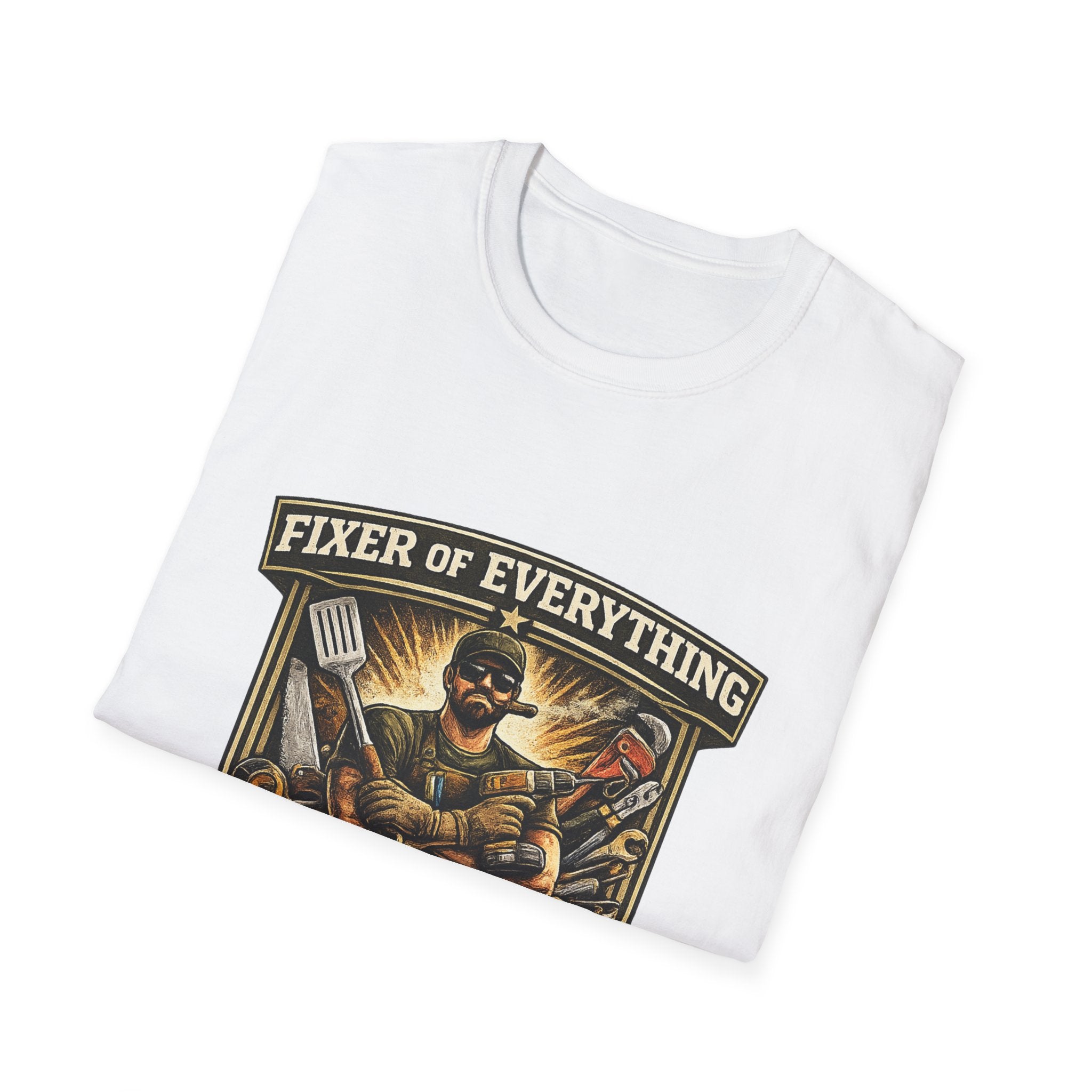 Fixer of Everything T-Shirt — Master of DIY Graphic Tee