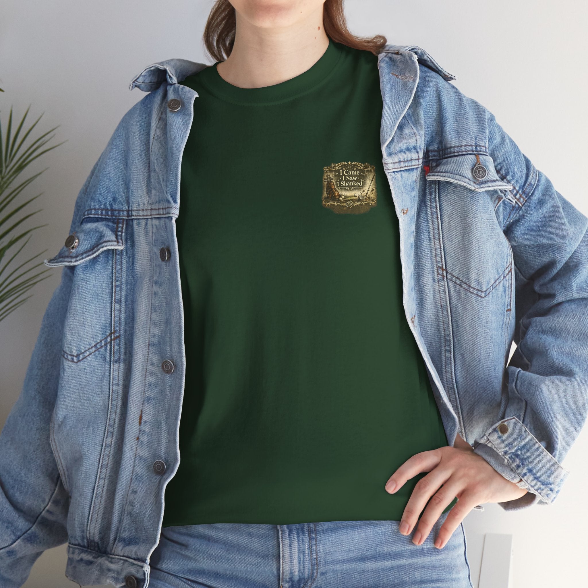 I Came I Saw I Shanked T‑Shirt — Funny Golf Vintage  Tee