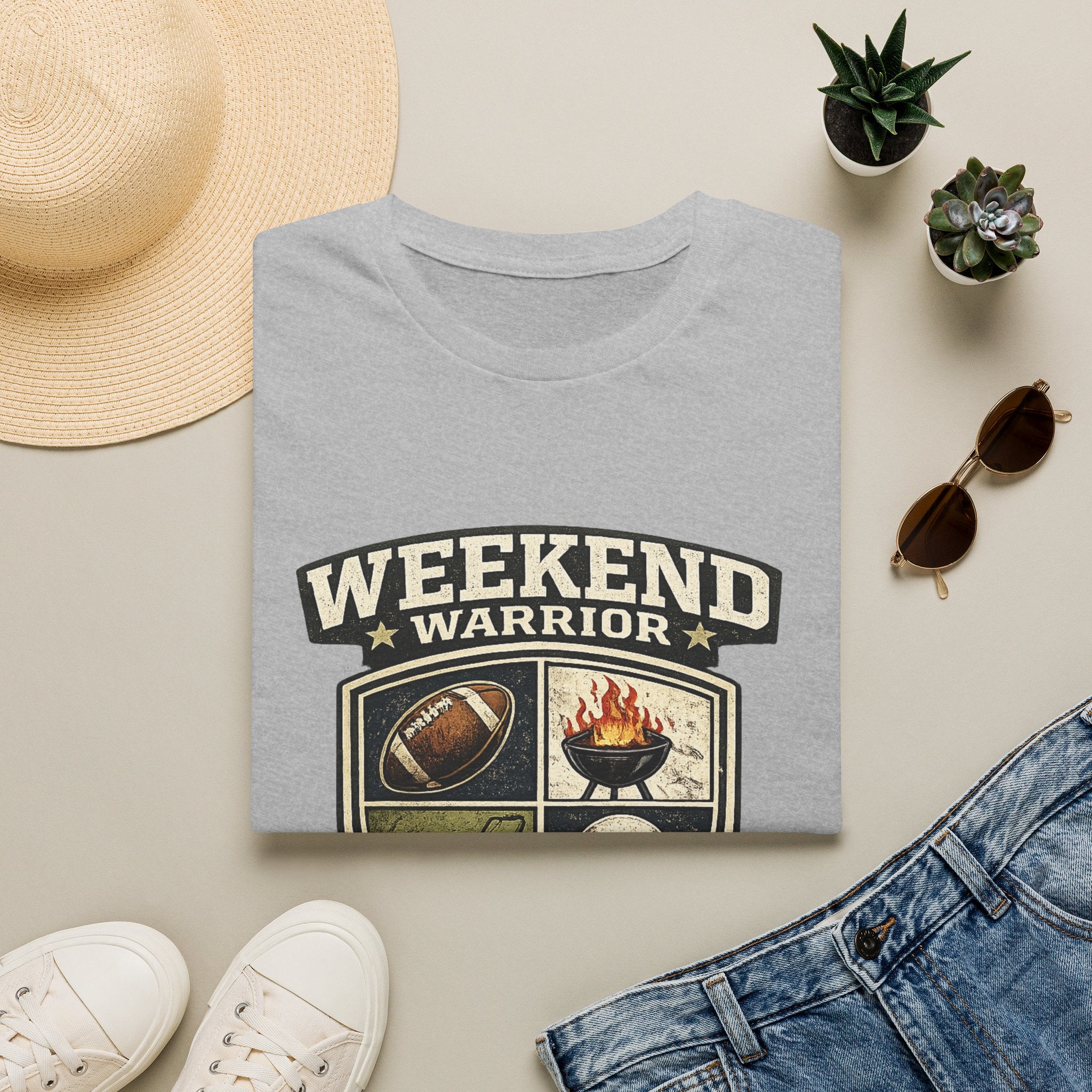 Weekend Warrior Dad League T-Shirt