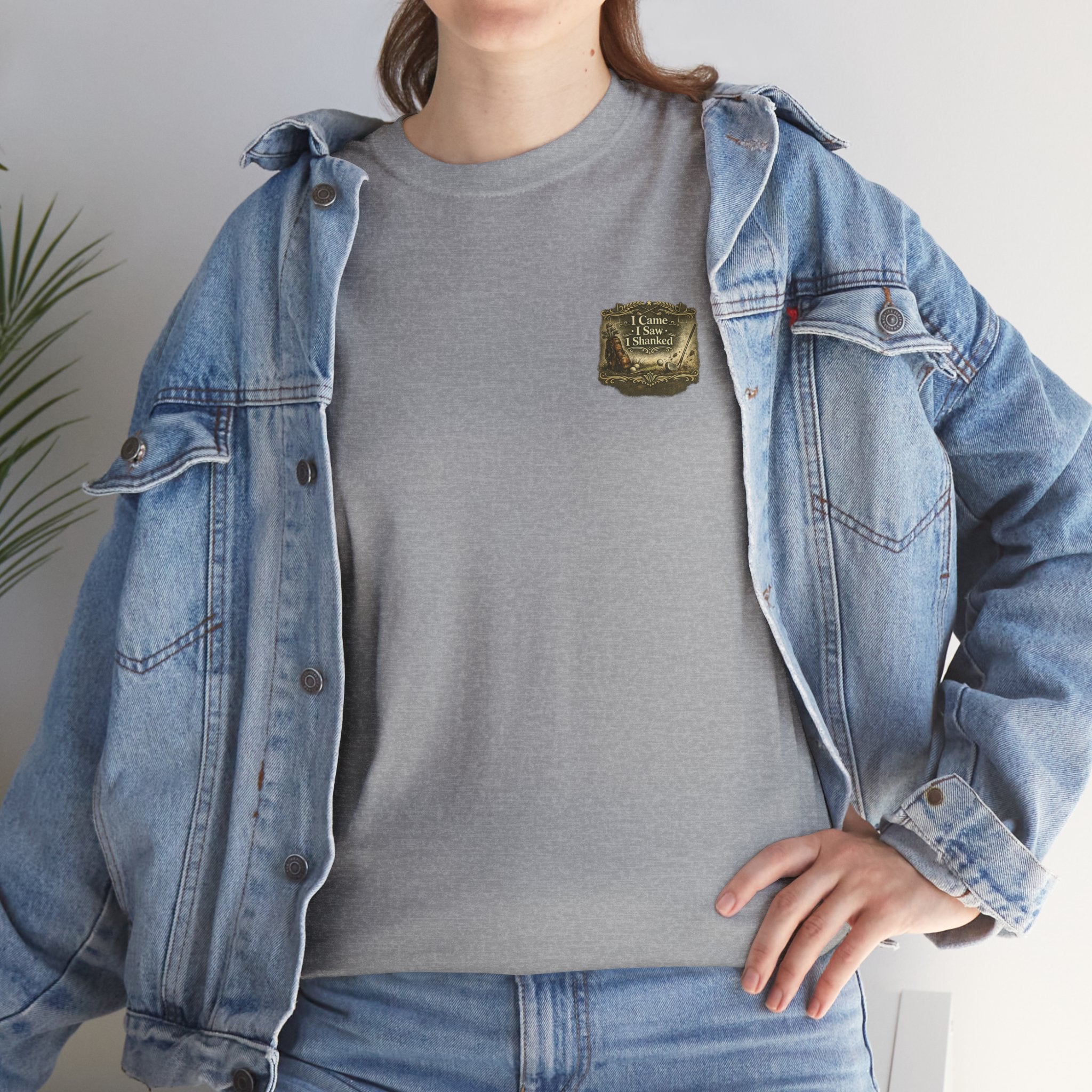 I Came I Saw I Shanked T‑Shirt — Funny Golf Vintage  Tee