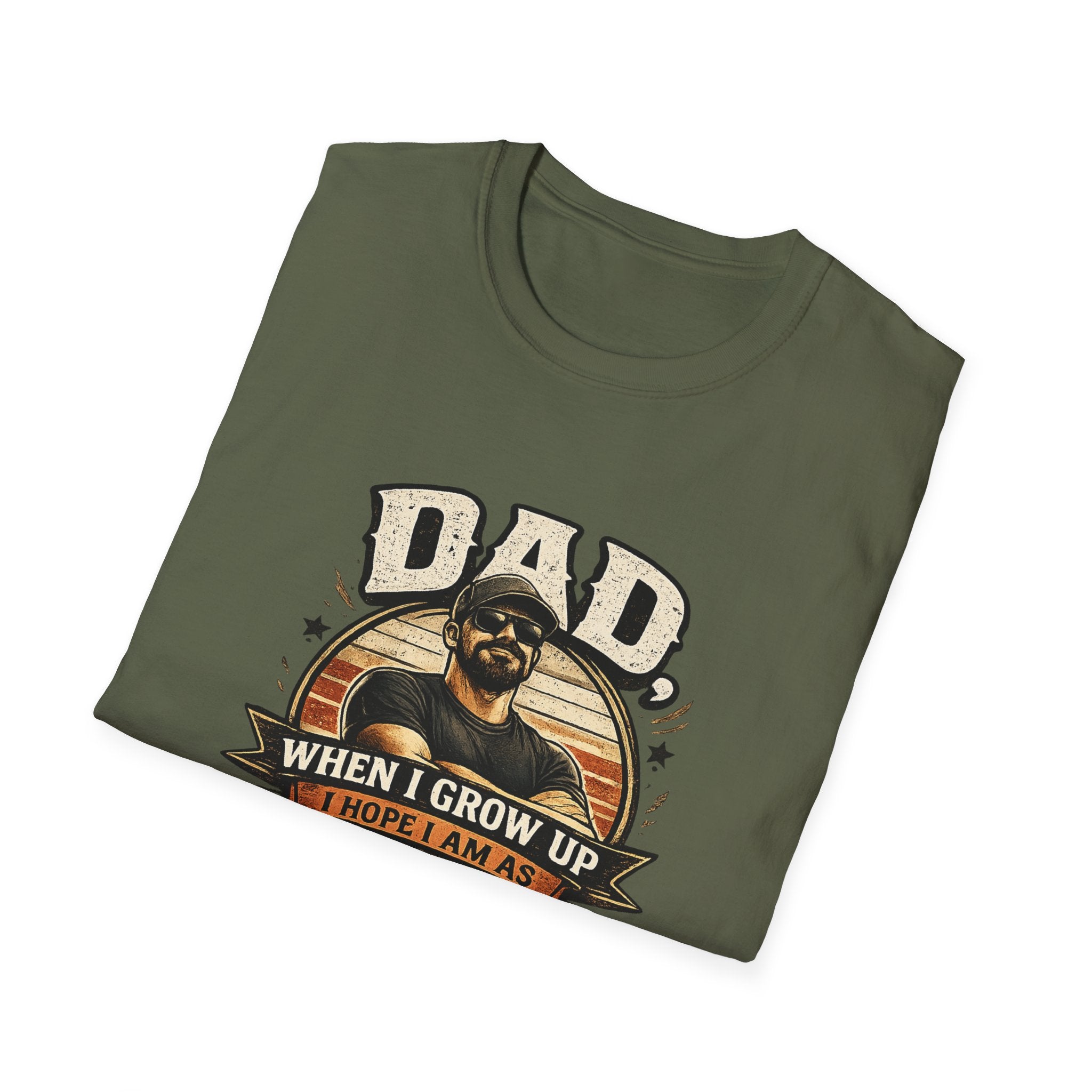 Dad T-Shirt - “When I Grow Up I Hope I’m As Funny As You Think You Are” Vintage Father’s Day Tee