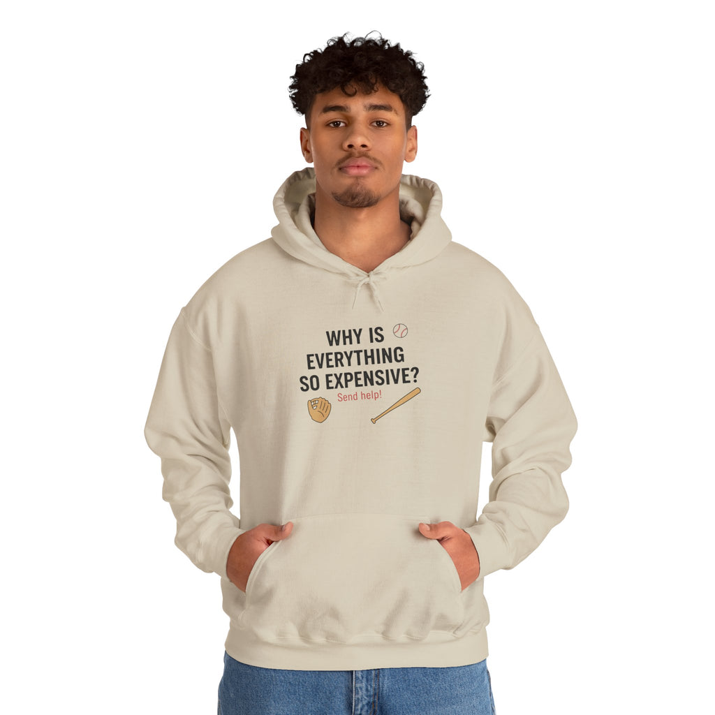 Why Is Everything So Expensive? Hoodie | Cost of Living, Broke Life Humor