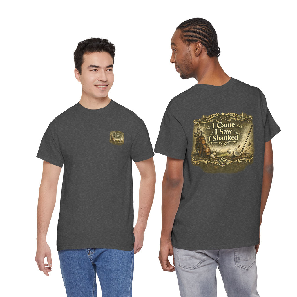 I Came I Saw I Shanked T‑Shirt — Funny Golf Vintage  Tee