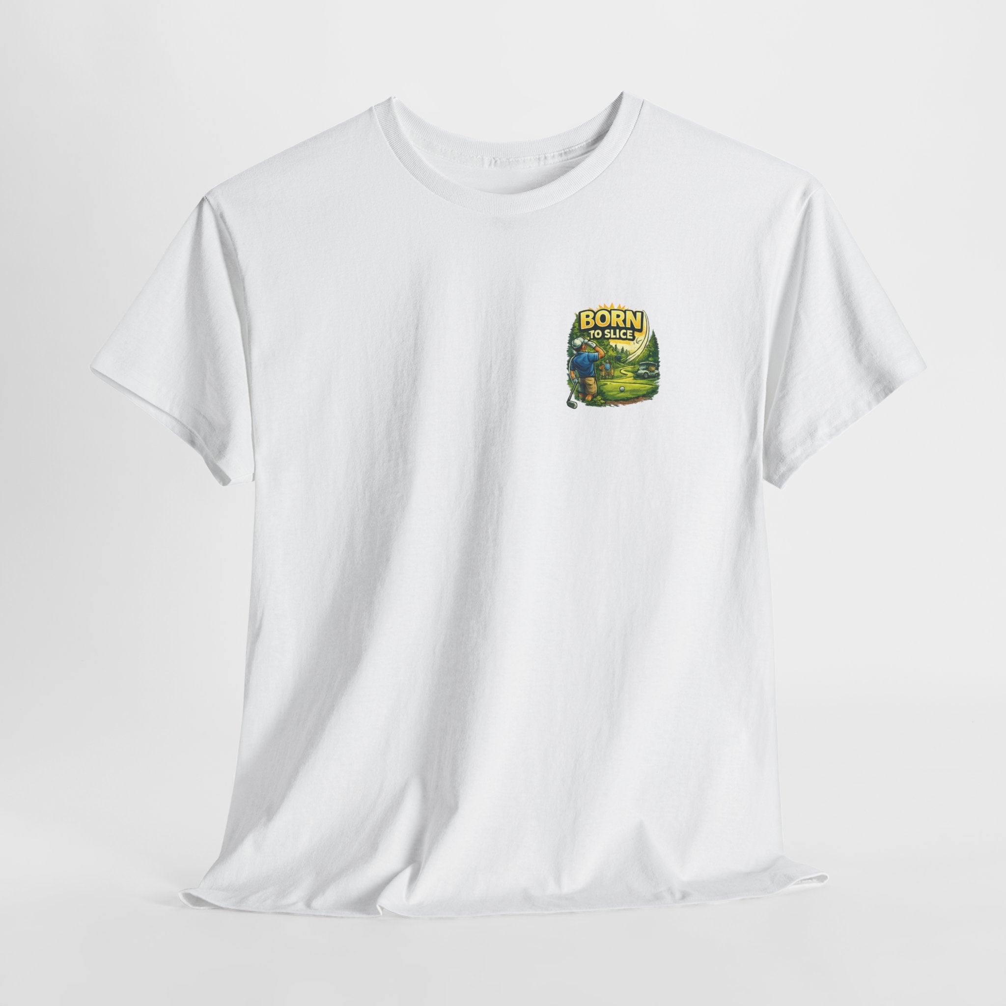 Born to Slice Golf T-Shirt — Funny Golfer Graphic Tee
