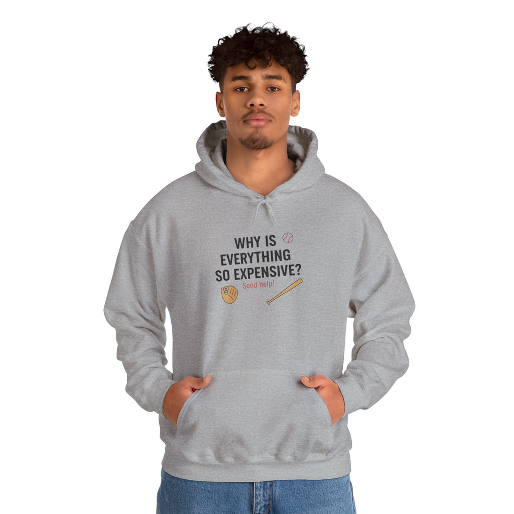 Why Is Everything So Expensive? Hoodie | Cost of Living, Broke Life Humor