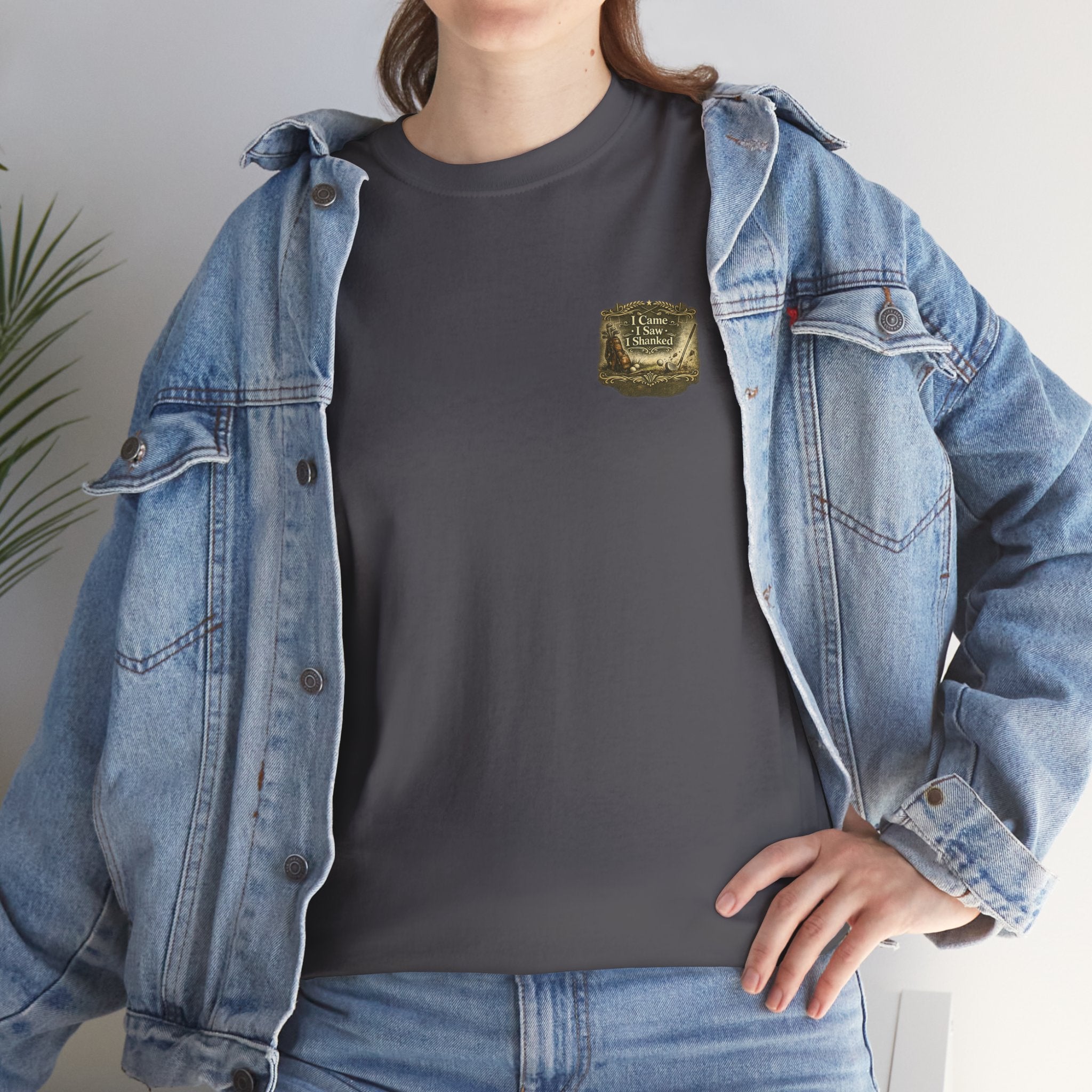 I Came I Saw I Shanked T‑Shirt — Funny Golf Vintage  Tee