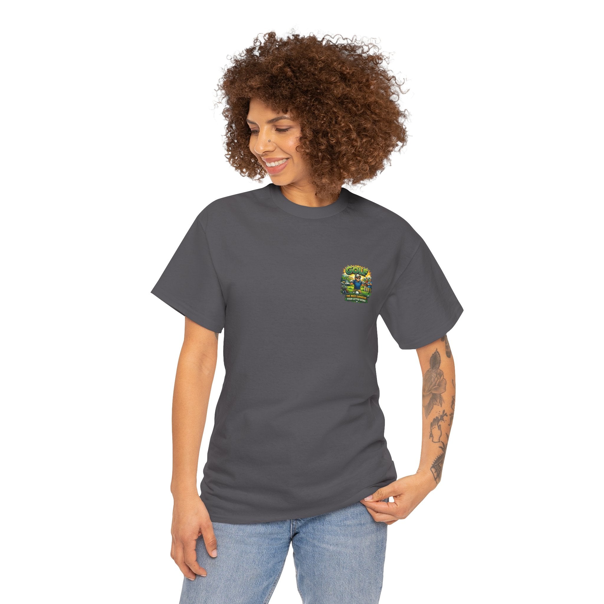 Golf 'The Most Expensive Four‑Letter Word' Comic T‑Shirt