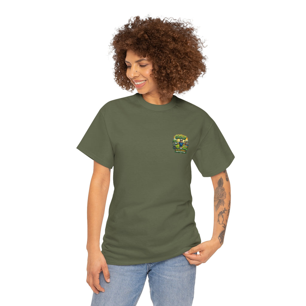 Golf 'The Most Expensive Four‑Letter Word' Comic T‑Shirt