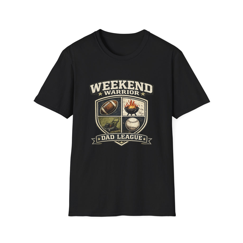 Weekend Warrior Dad League T-Shirt