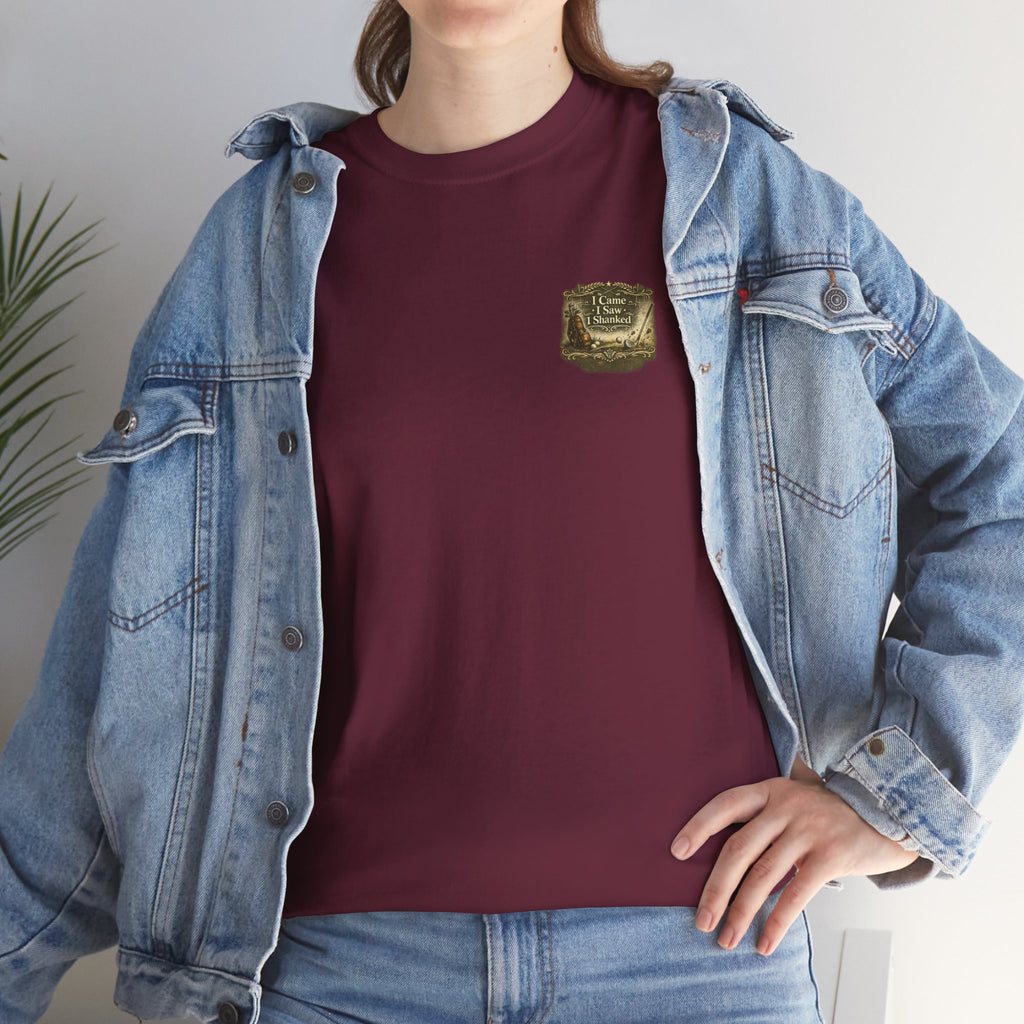I Came I Saw I Shanked T‑Shirt — Funny Golf Vintage  Tee