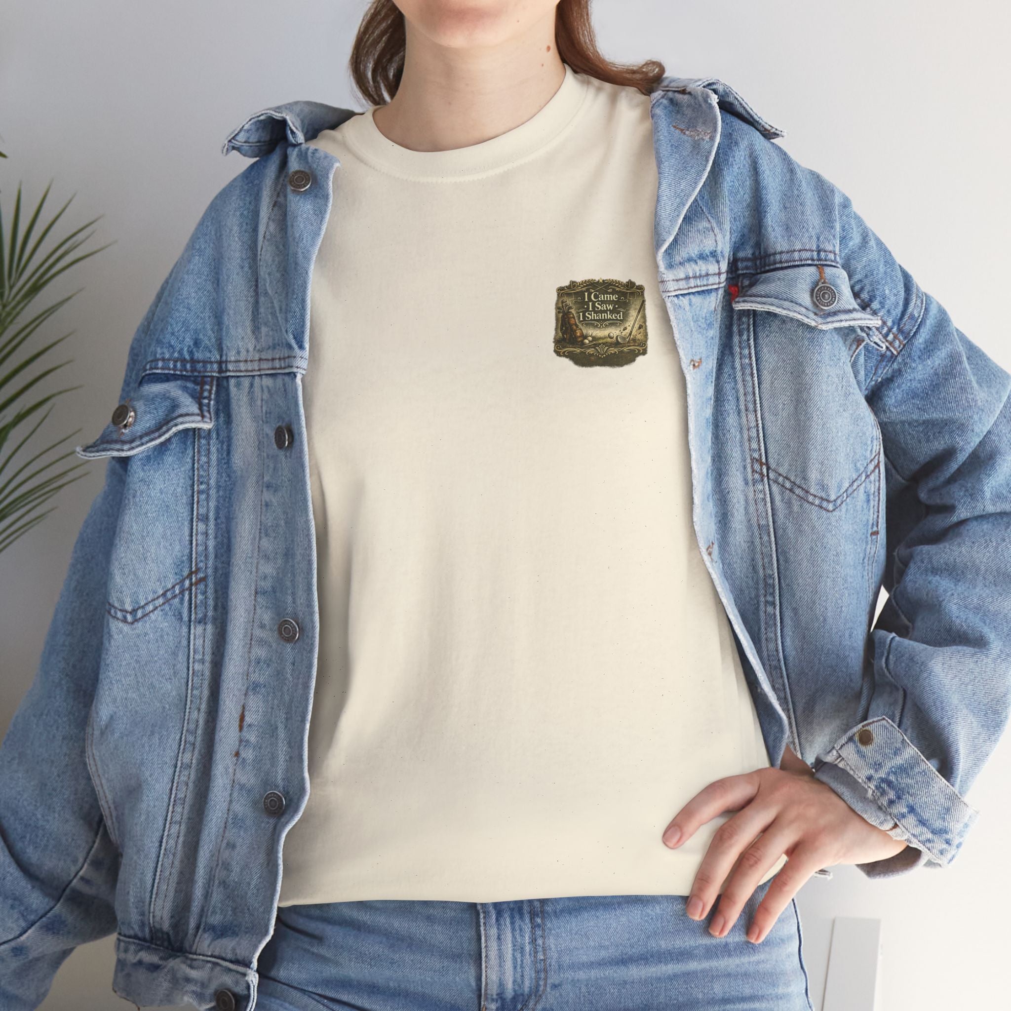 I Came I Saw I Shanked T‑Shirt — Funny Golf Vintage  Tee