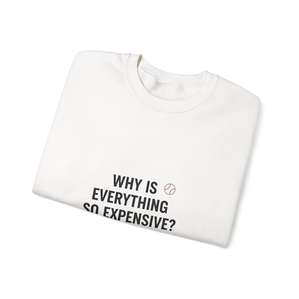 Why Is Everything So Expensive? Sweatshirt | Cost of Living, inflation memes
