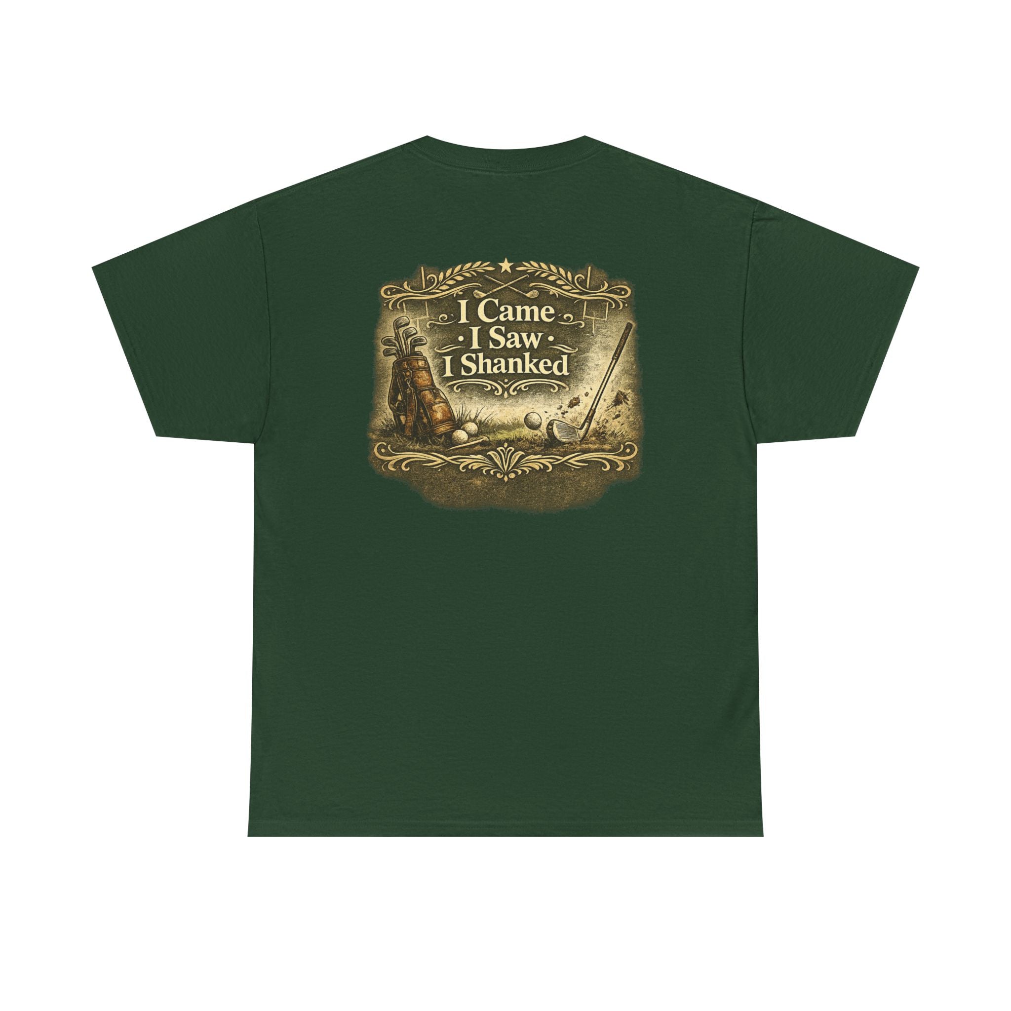 I Came I Saw I Shanked T‑Shirt — Funny Golf Vintage  Tee